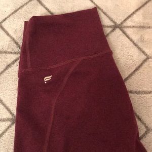 Fabletics Burgundy leggings